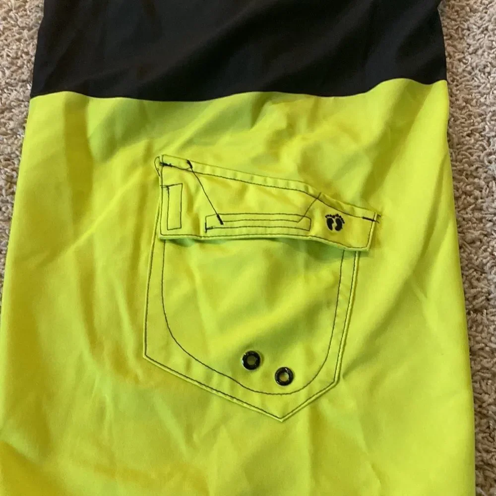 Men's Hang Ten Board Swim Shorts, Size 34